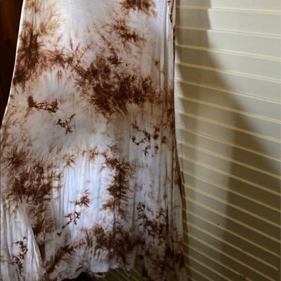 Girls Sleeveless Stretch Lycra tie-dye dress - Picture 2 of 6